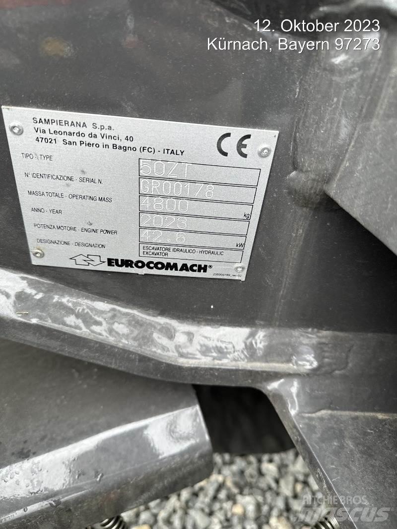Eurocomach 50ZT Εκσκαφάκι (διαβολάκι) < 7t