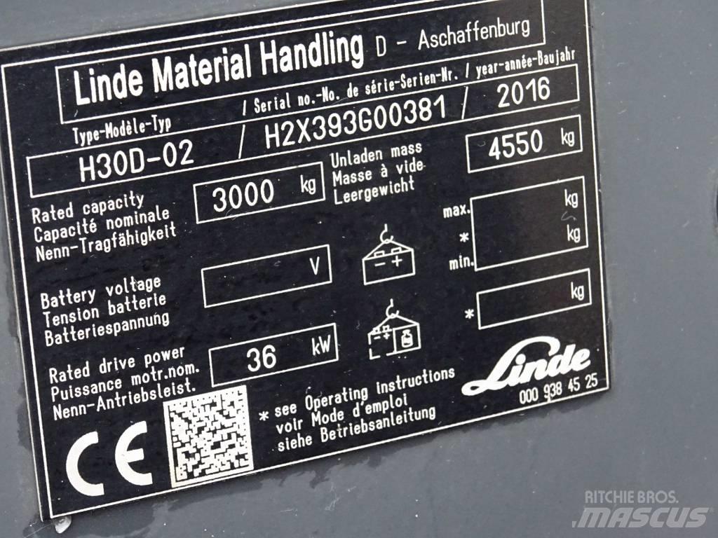 Linde H30D-02 Πετρελαιοκίνητα Κλαρκ