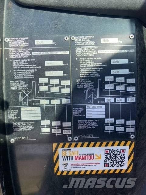 Manitou MC 25 Φορτηγά ανώμαλου εδάφους