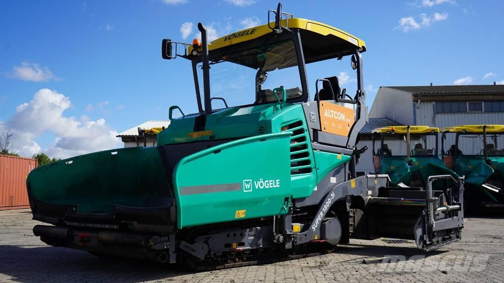 Vögele SUPER 1800-3I Επίστρωση ασφάλτου