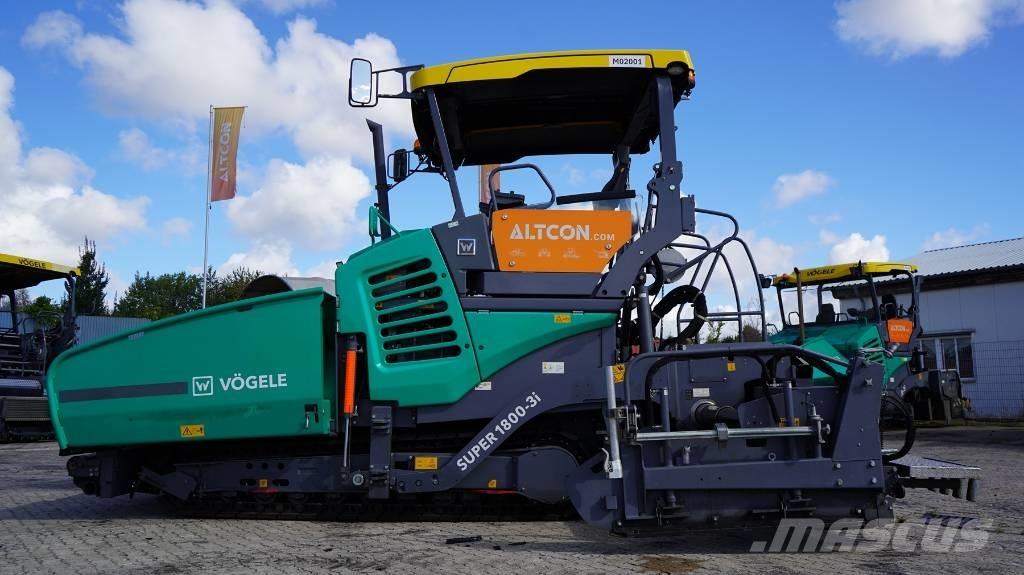 Vögele SUPER 1800-3I Επίστρωση ασφάλτου