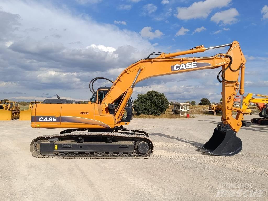CASE CX 210 Εκσκαφείς με ερπύστριες