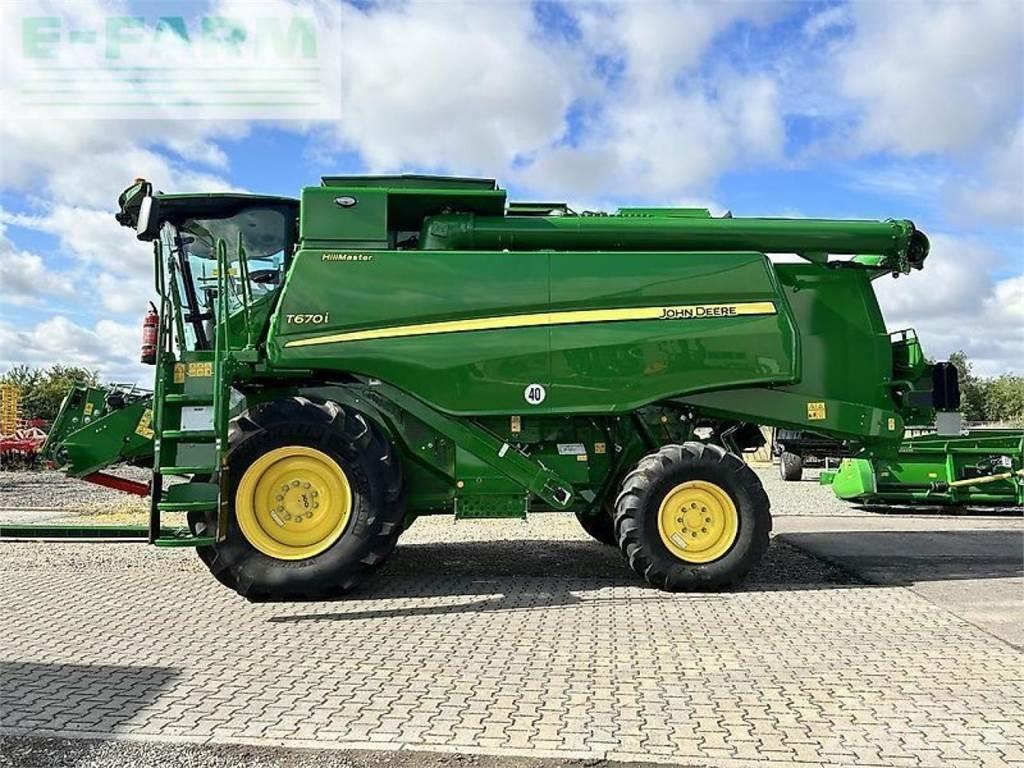 John Deere t670 hm Θεριζοαλωνιστικές μηχανές