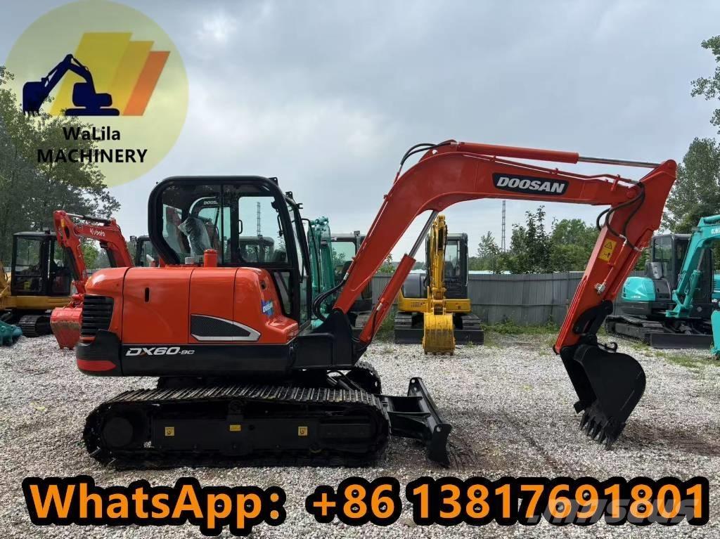 Doosan DX 60 Εκσκαφάκι (διαβολάκι) < 7t