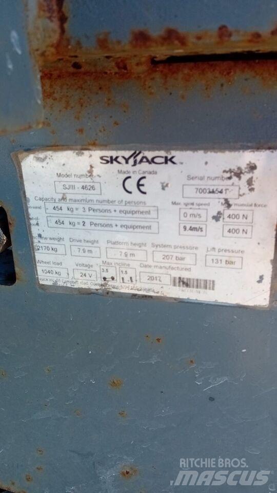 SkyJack SJ4626 Ανυψωτήρες ψαλιδωτής άρθρωσης
