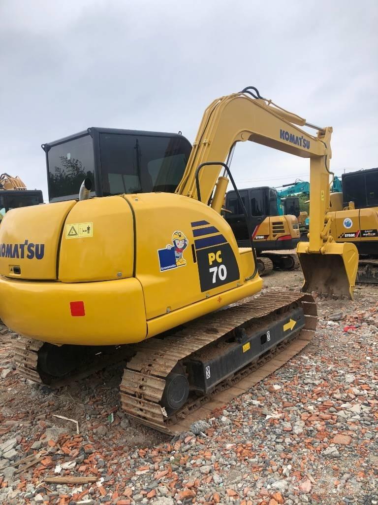 Komatsu PC 70-8 Εκσκαφείς με ερπύστριες