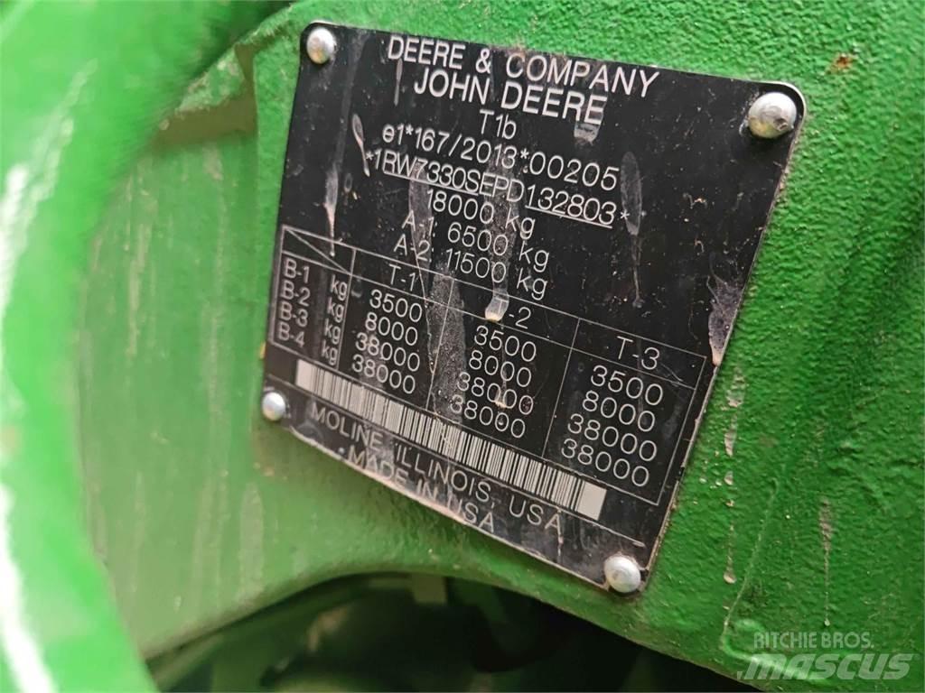 John Deere 7R 330 Τρακτέρ