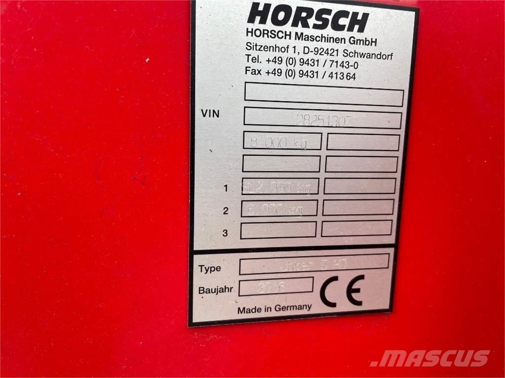 Horsch Joker 5 HD Δισκοσβάρνες