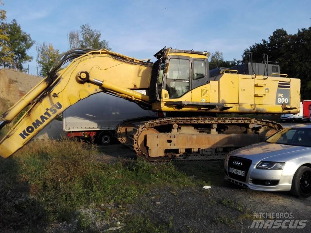 Komatsu PC800-8 Εκσκαφείς με ερπύστριες