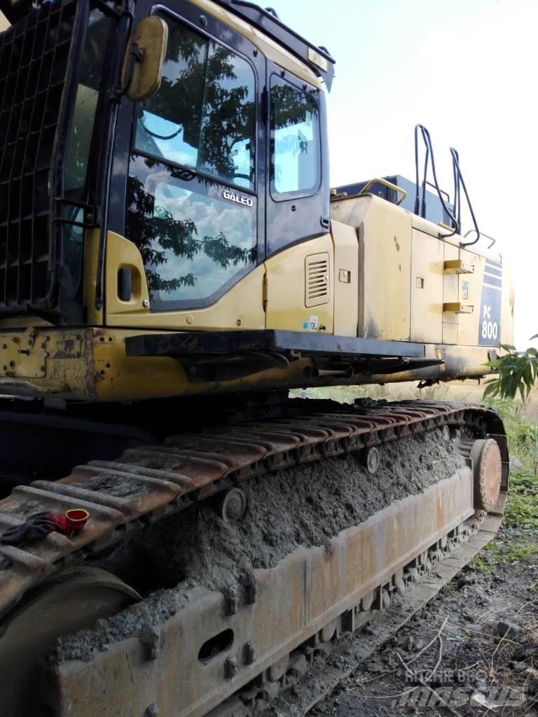Komatsu PC800-8 Εκσκαφείς με ερπύστριες