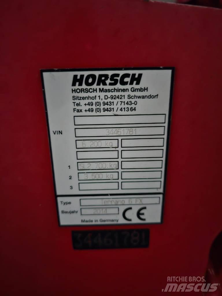 Horsch Terrano 6 FX Καλλιεργητές - Ρίπερ