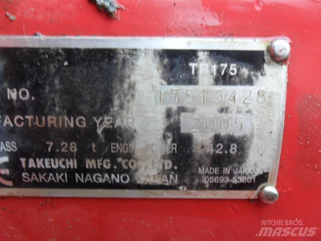 Takeuchi TB175 Μίνι εκσκαφείς 7t - 12t