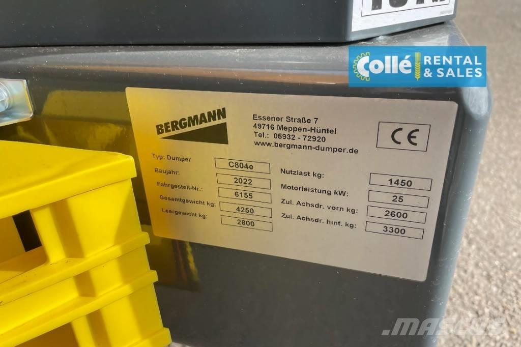 Bergmann C804e | 2022 Dumpers εργοταξίου