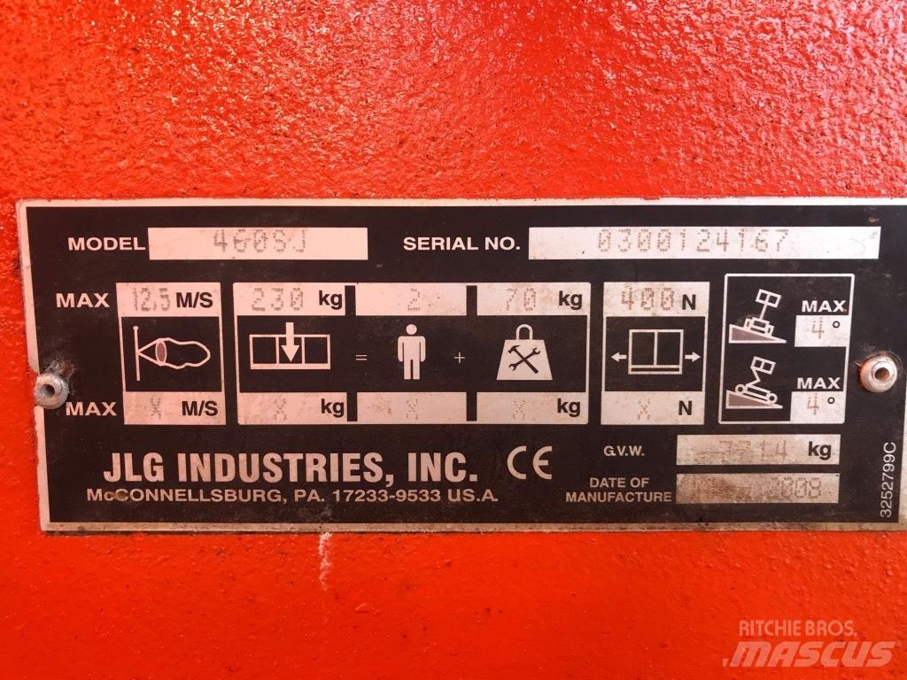 JLG 460 SJ Ανυψωτήρες με τηλεσκοπικό βραχίονα