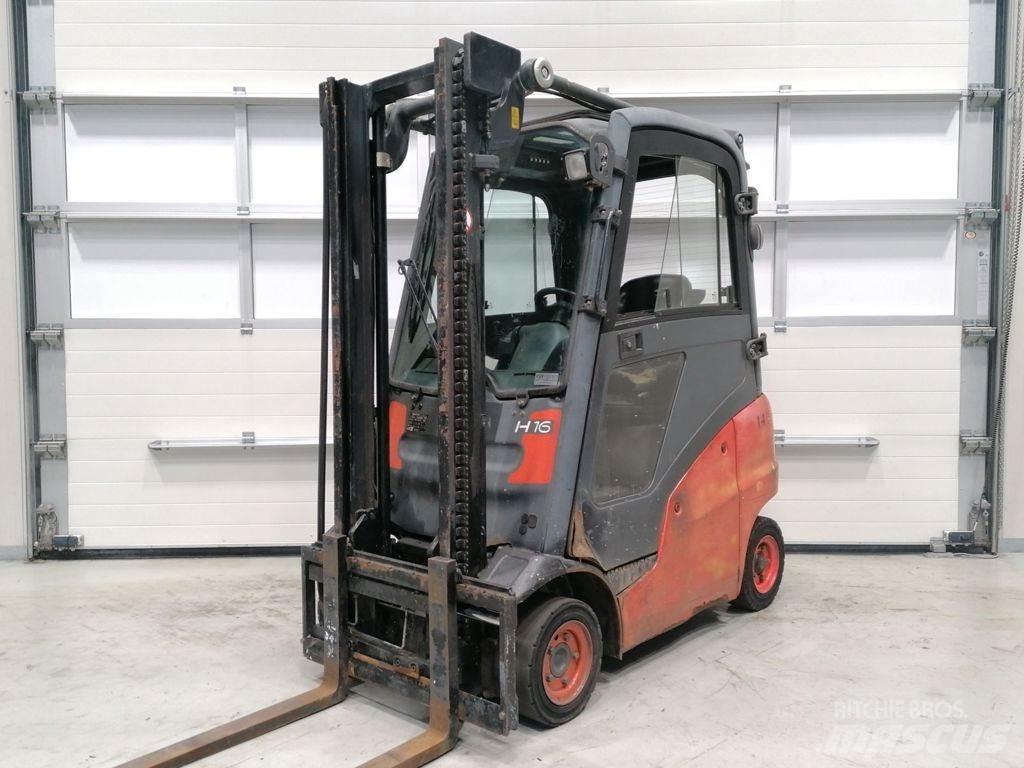 Linde H16D-01 Πετρελαιοκίνητα Κλαρκ