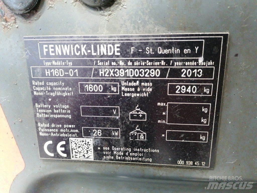 Linde H16D-01 Πετρελαιοκίνητα Κλαρκ