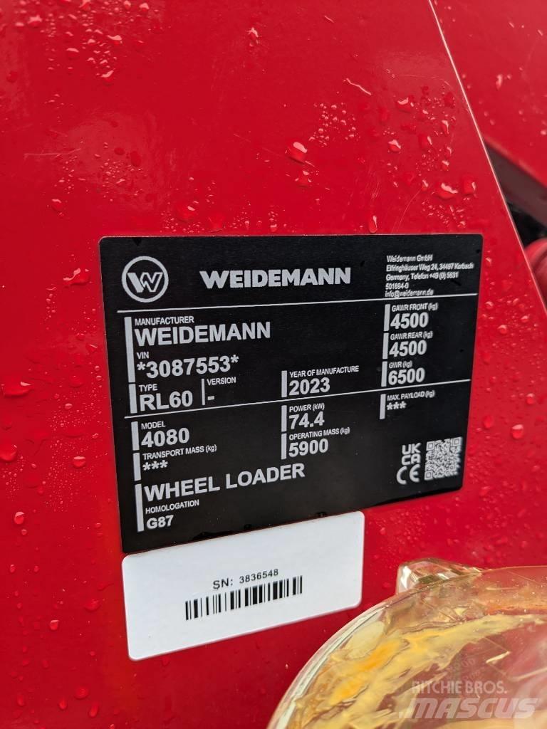 Weidemann 4080 Φορτωτές με λάστιχα (Τροχοφόροι)