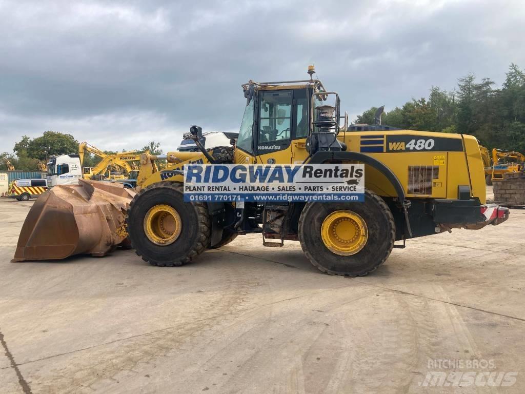 Komatsu wa480-8 Φορτωτές με λάστιχα (Τροχοφόροι)