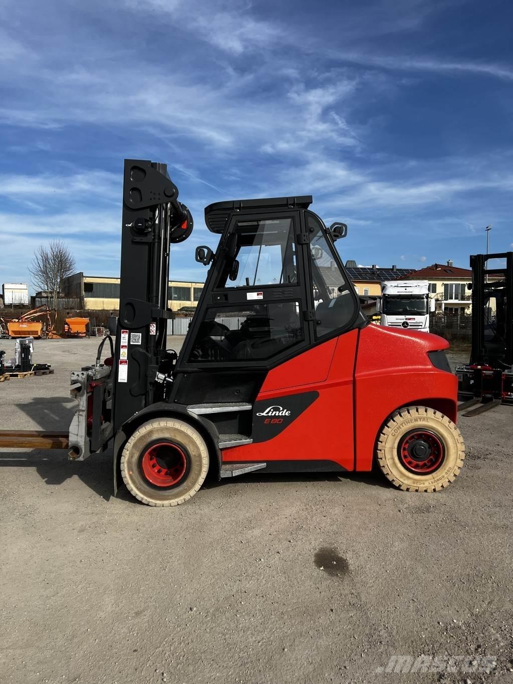 Linde E80/900 Ηλεκτρικά περονοφόρα ανυψωτικά κλαρκ