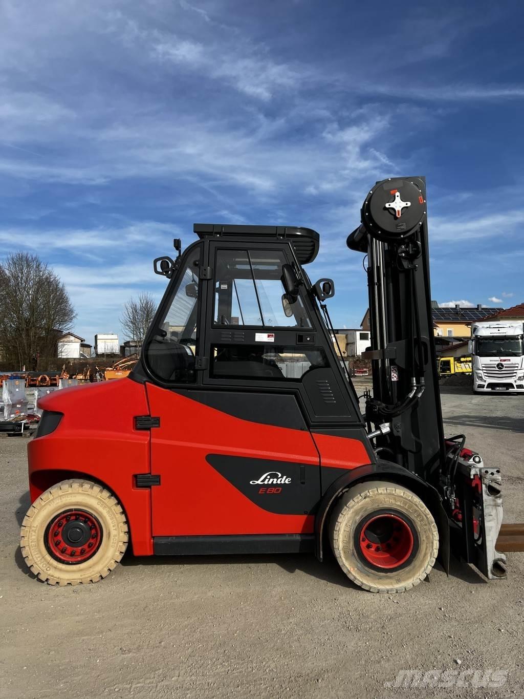 Linde E80/900 Ηλεκτρικά περονοφόρα ανυψωτικά κλαρκ