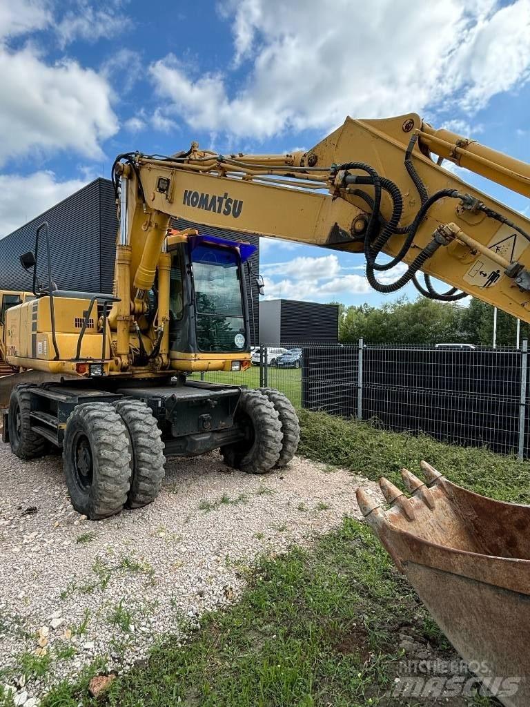 Komatsu PW 170 ES-6K Εκσκαφείς με τροχούς - λάστιχα