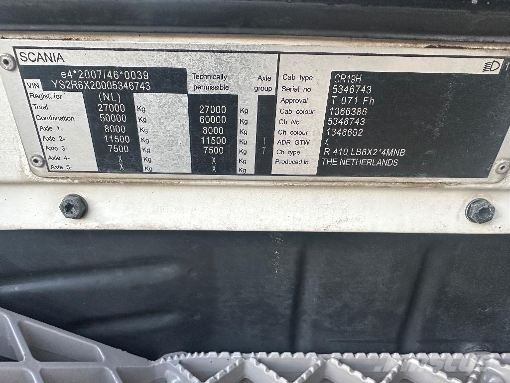Scania R 410 Νταλίκες μεταφοράς οχημάτων