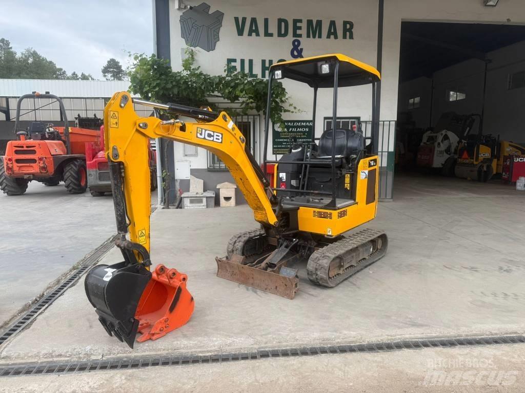 JCB 16 C-1, 904h Εκσκαφάκι (διαβολάκι) < 7t