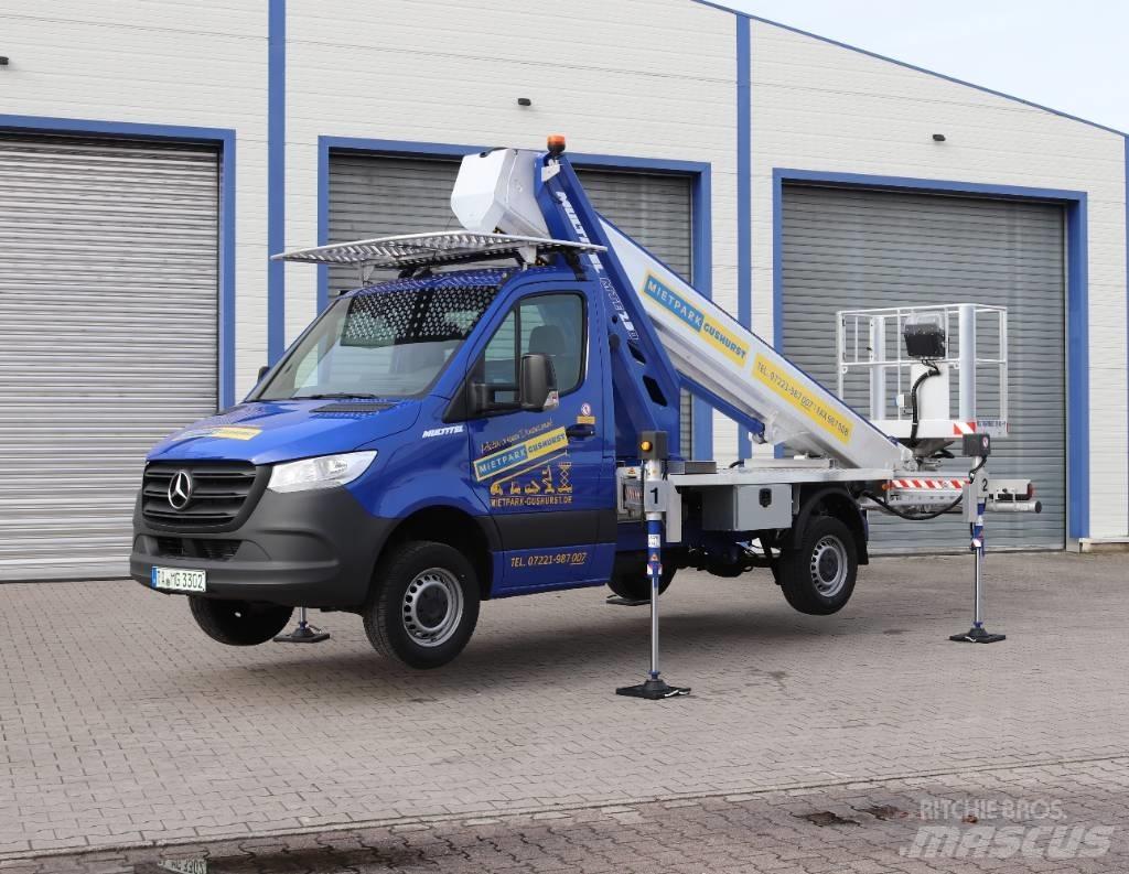 Multitel MTE 230 EX Εναέριες πλατφόρμες τοποθετημένες σε φορτηγό