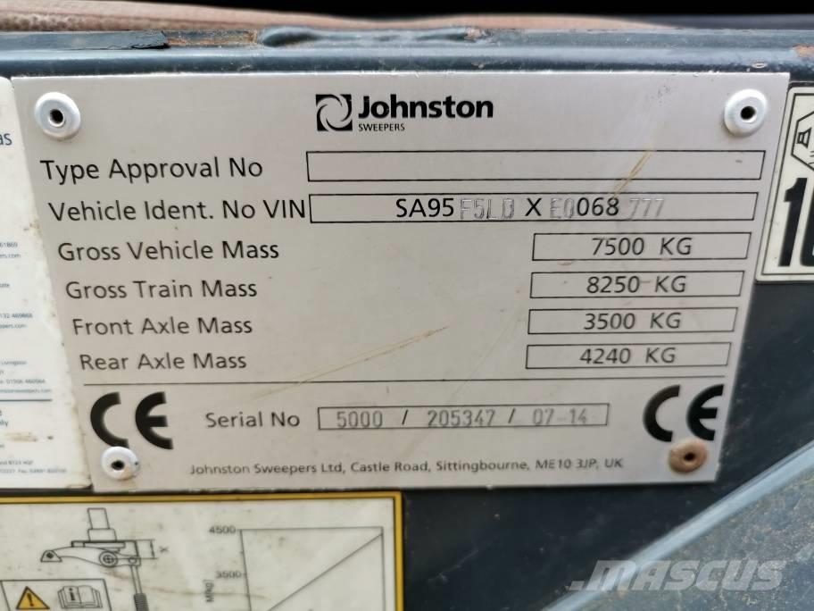 Johnston CX 400 Σκούπες