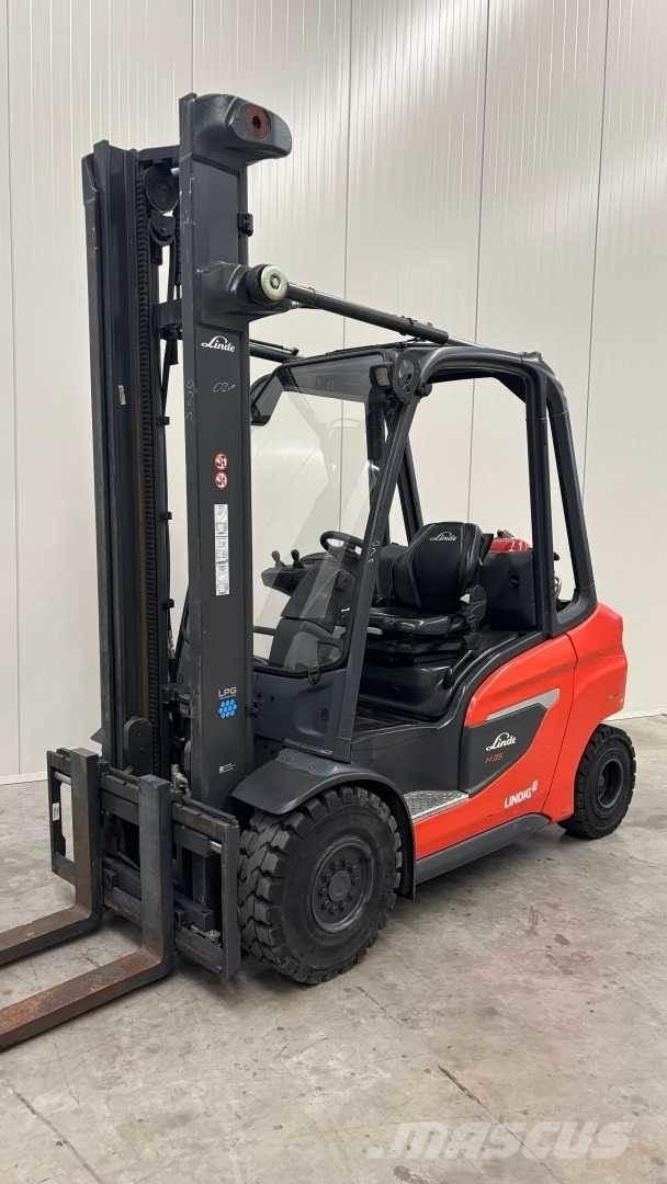 Linde H35T Περονοφόρα ανυψωτικά κλαρκ με φυσικό αέριο LPG