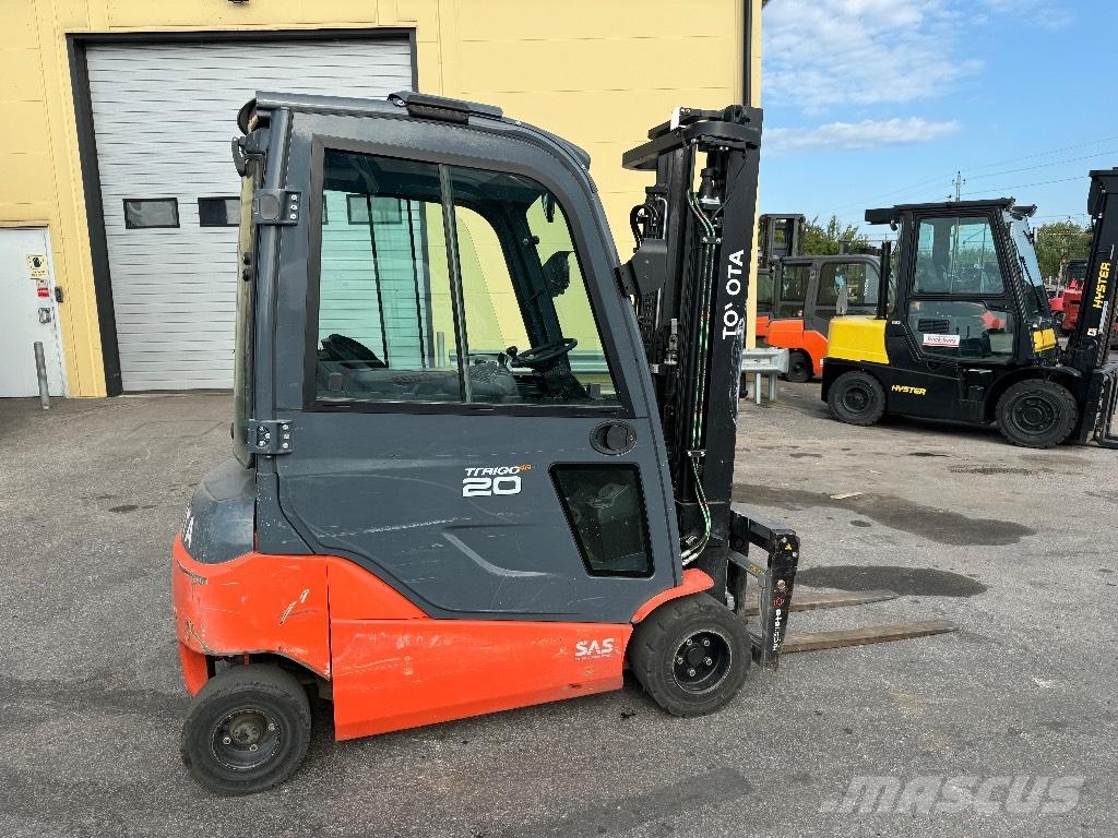 Toyota 8FBM20T Ηλεκτρικά περονοφόρα ανυψωτικά κλαρκ