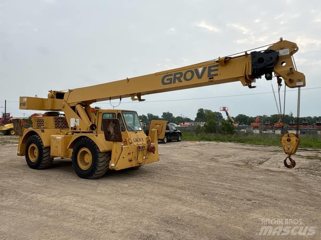 Grove RT 58 D Γερανοί ανώμαλου εδάφους