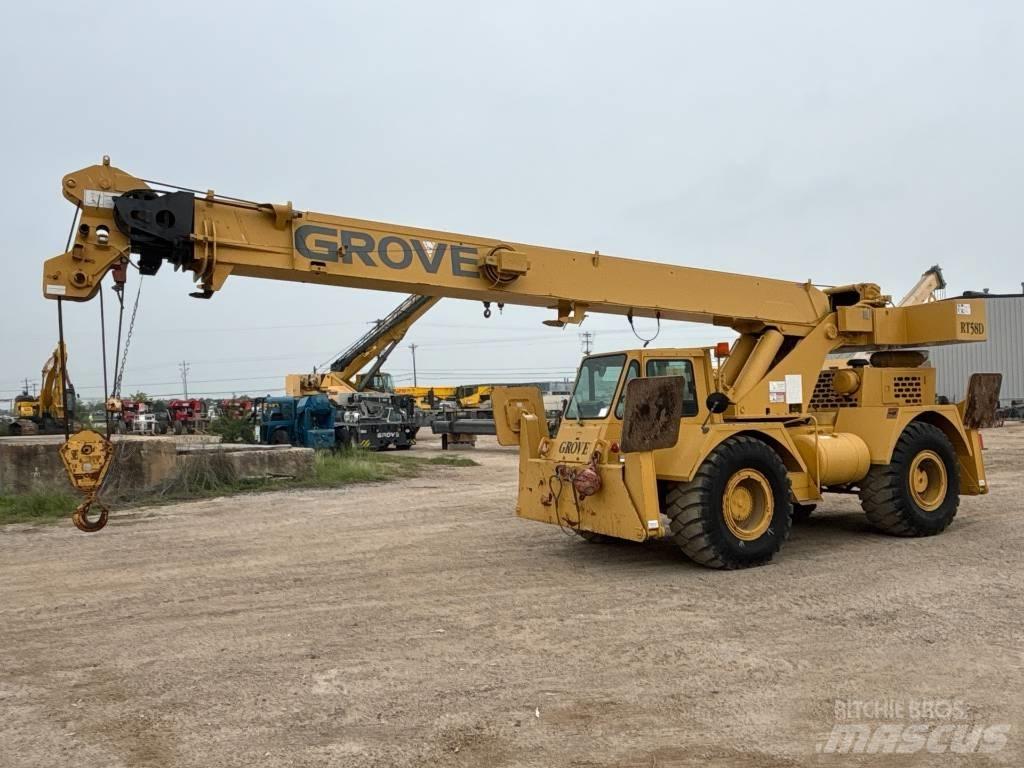 Grove RT 58 D Γερανοί ανώμαλου εδάφους