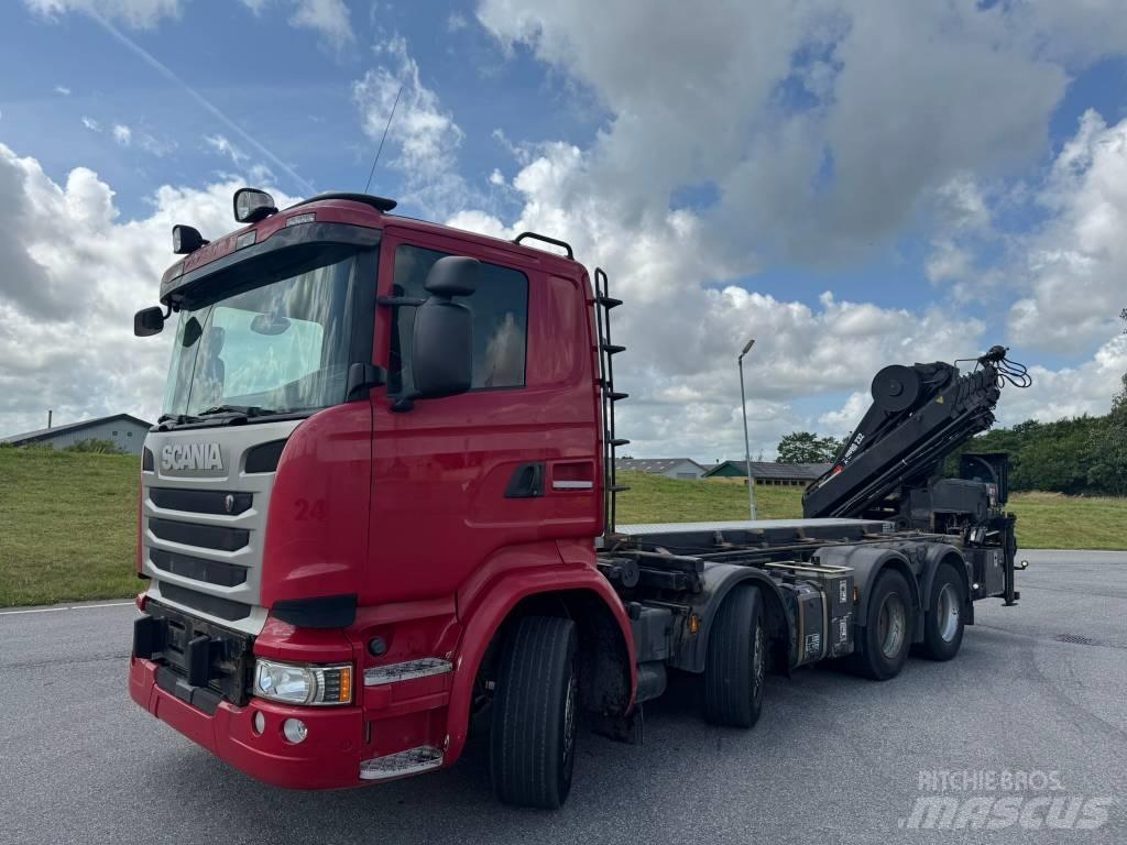 Scania R 490 Φορτηγά με Γερανό