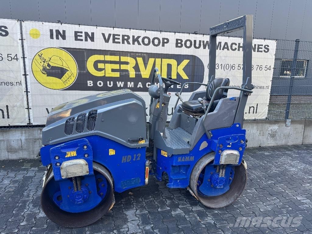 Hamm HD 12 VV Οδοστρωτήρες διπλού κυλίνδρου
