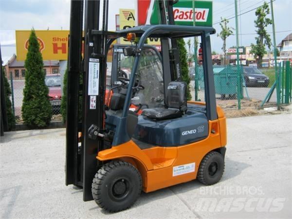 Toyota 42-7FGF15 Περονοφόρα ανυψωτικά κλαρκ με φυσικό αέριο LPG