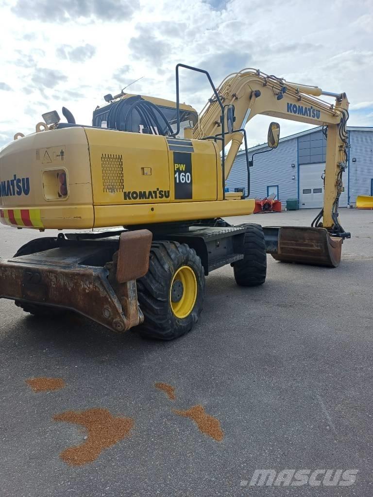 Komatsu PW 160-7-4x4 Εκσκαφείς με τροχούς - λάστιχα