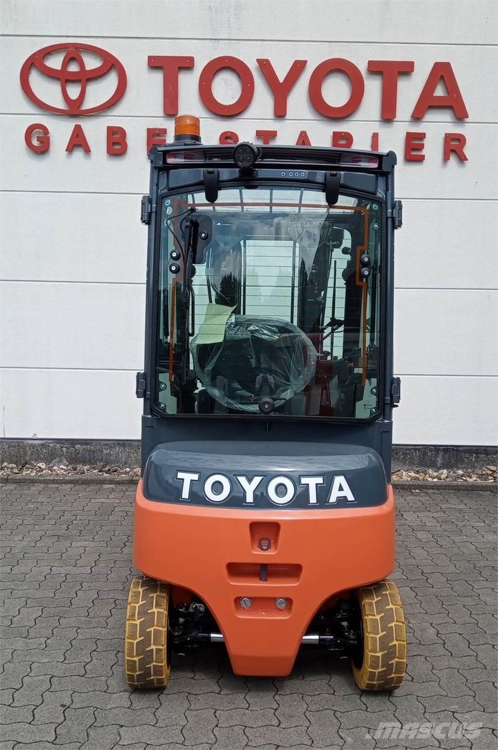 Toyota 8FBMK16T Ηλεκτρικά περονοφόρα ανυψωτικά κλαρκ