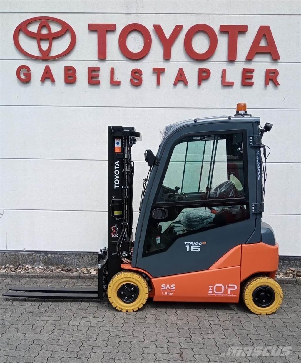 Toyota 8FBMK16T Ηλεκτρικά περονοφόρα ανυψωτικά κλαρκ