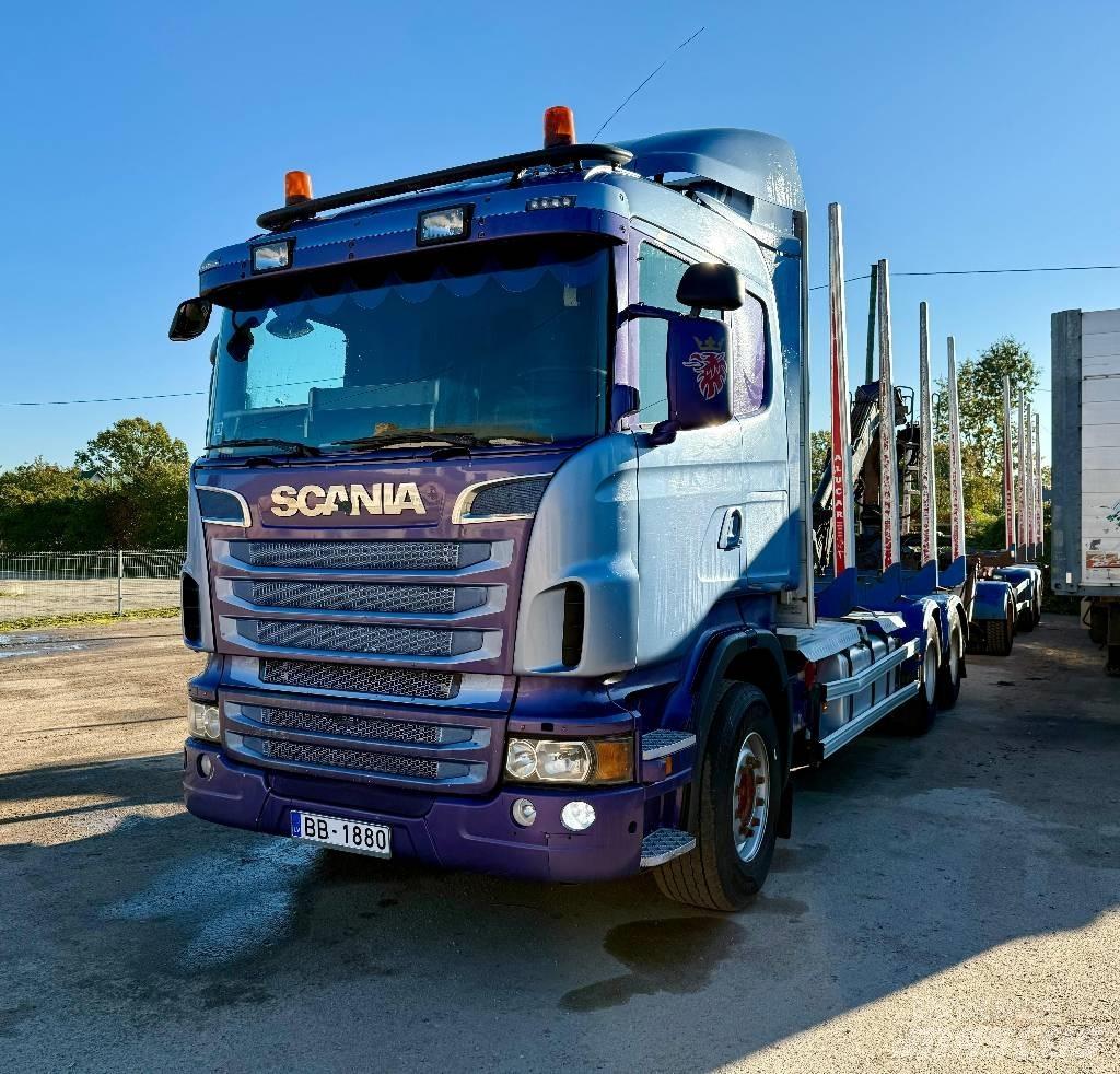 Scania R 500 Φορτηγά ξυλείας