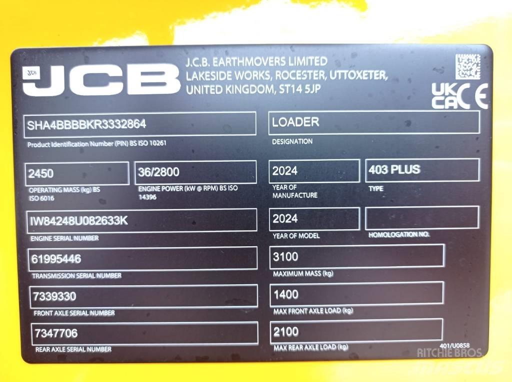 JCB 403 Φορτωτές πολλαπλών χρήσεων