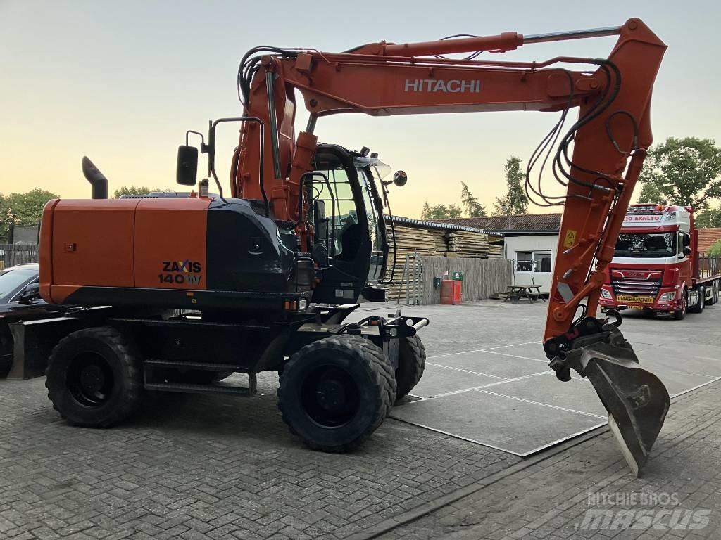 Hitachi ZX140-5B Εκσκαφείς με τροχούς - λάστιχα