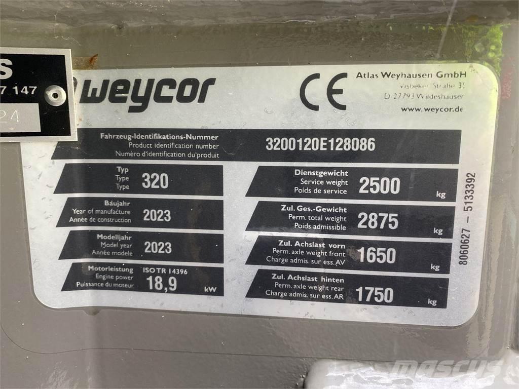Weycor AR320 Cab Φορτωτές πολλαπλών χρήσεων