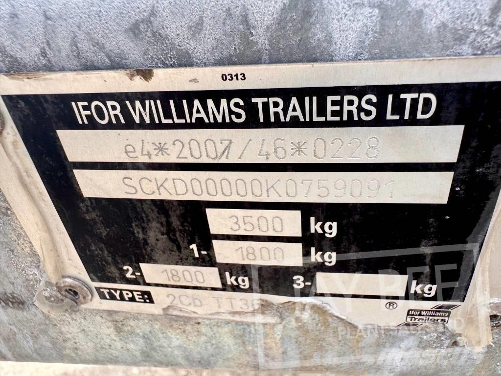 Ifor Williams TT3621 Ανατρεπόμενες ρυμούλκες