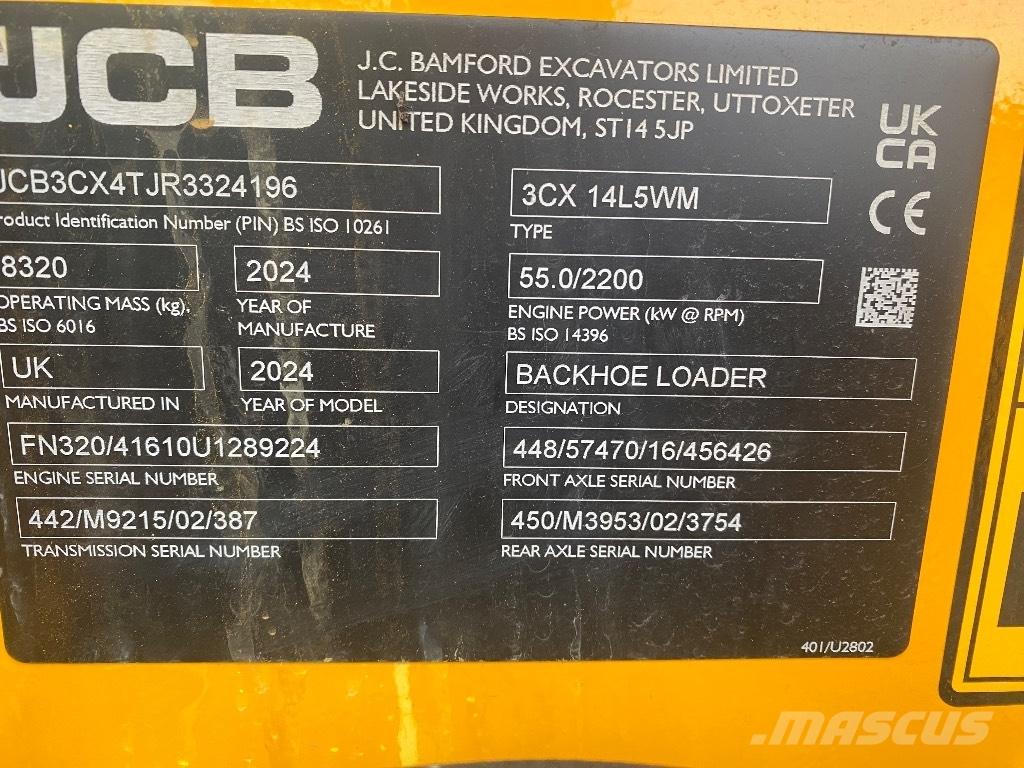 JCB 3 CX 14 Εκσκαφείς Φορτωτές τύπου JCB