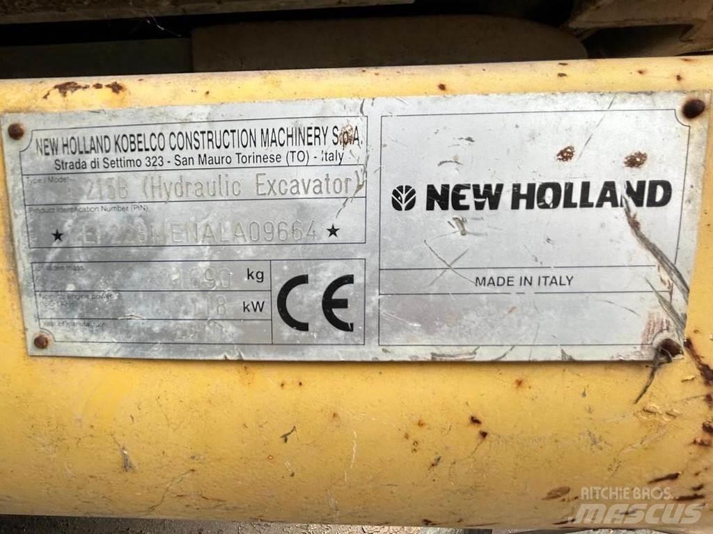 New Holland E215B Ειδικοί εκσκαφείς