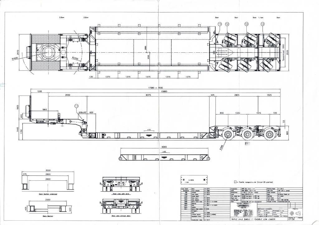 Broshuis Low loader Ημιρυμούλκες με χαμηλό δάπεδο
