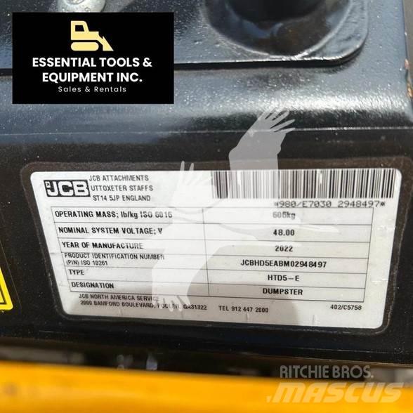 JCB HTD5E Dumpers εργοταξίου