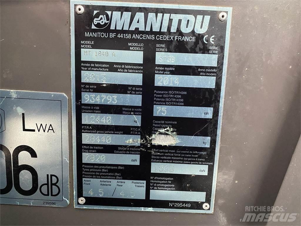 Manitou MT1840A Τηλεσκοπικοί ανυψωτές
