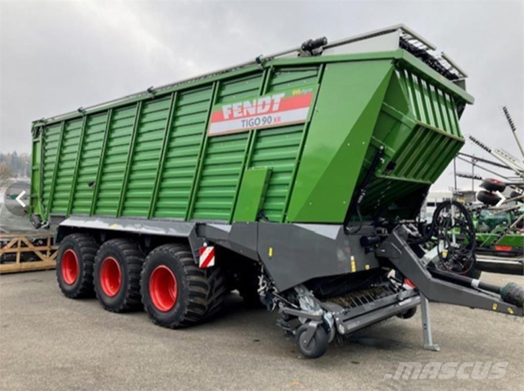 Fendt Tigo XR90 Ρυμούλκα με διάταξη αυτοφόρτωσης